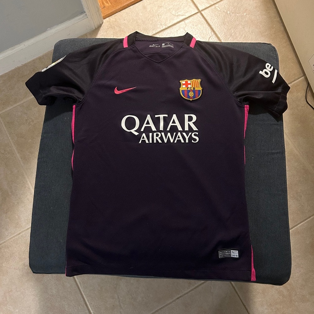 Barcelona youth jersey authentic